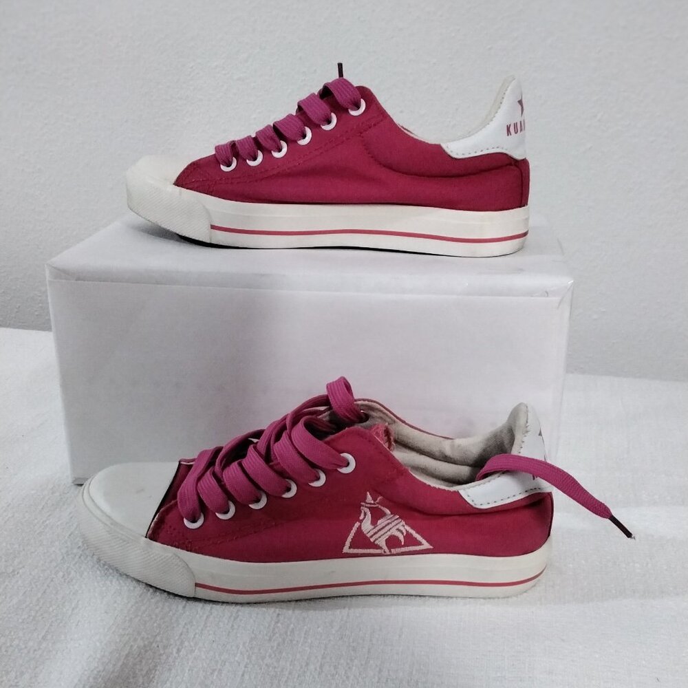 kuan bei Women Sneakers Canvas Size 7.5 Fushia Size 38 Europe - Picture 9 of 16
